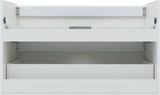 Тумба под раковину Aquanet Эмбер 330469 105 см белый матовый